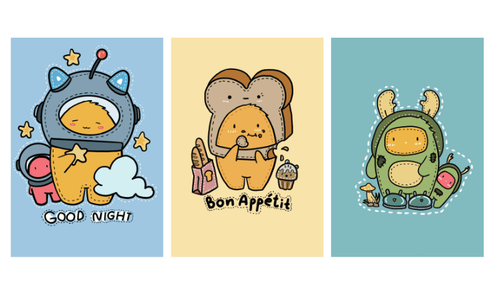 รับวาดการ์ตูนน่ารัก