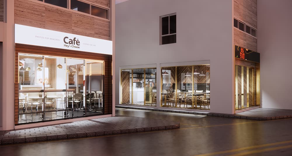 Modern Classic Cafe Design