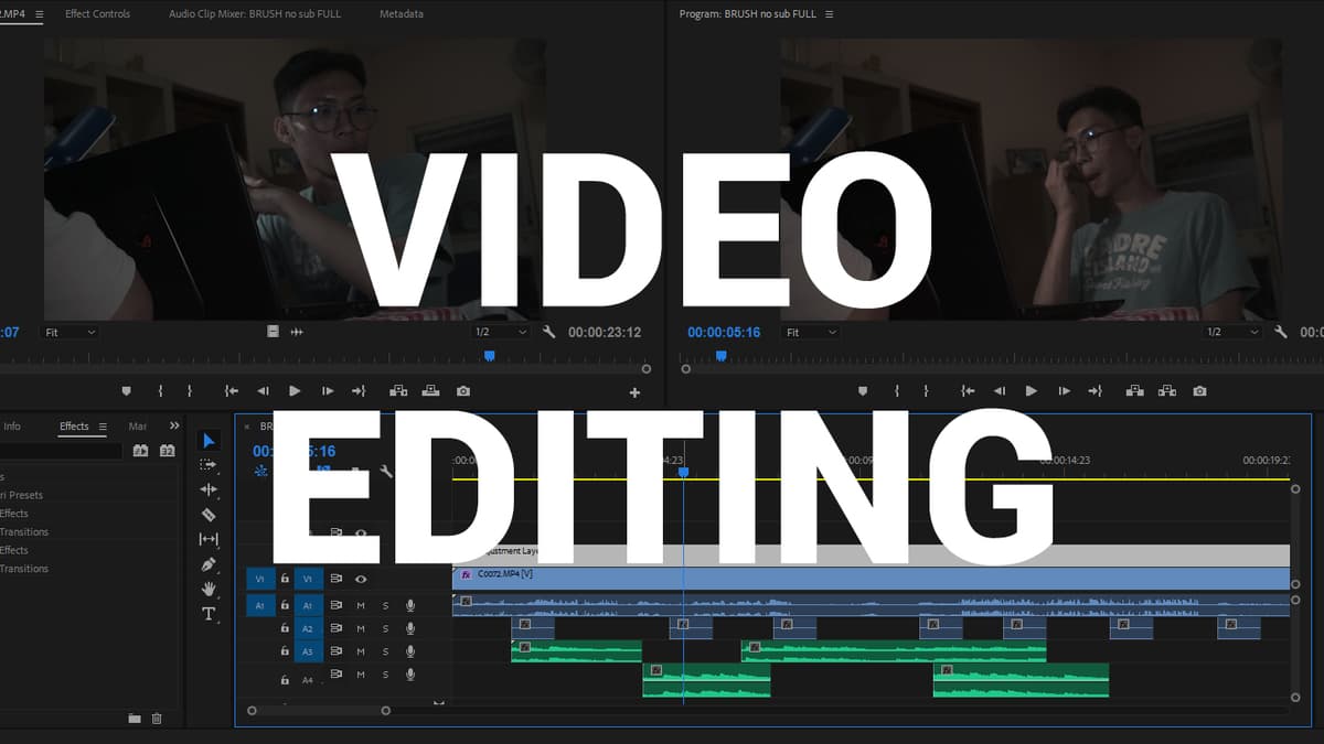 video editing รับงานตัดต่อวิดีโอทุกประเภท