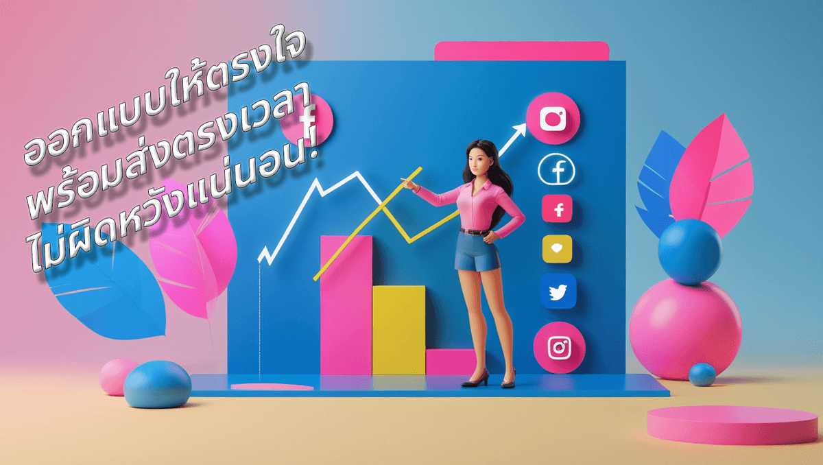 ออกแบบโปสเตอร์โฆษณา สำหรับลูกค้าทุกระดับ